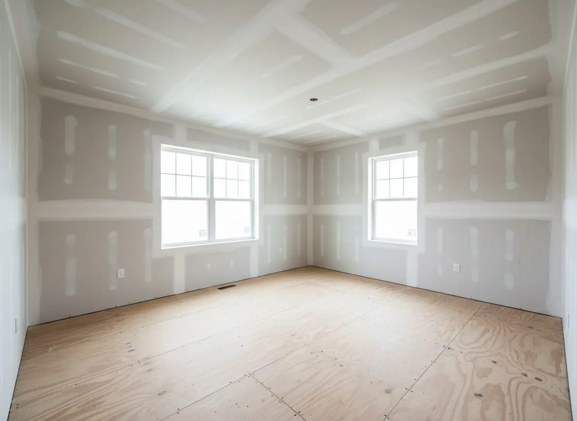 Garage converted to a bedroom in Enola